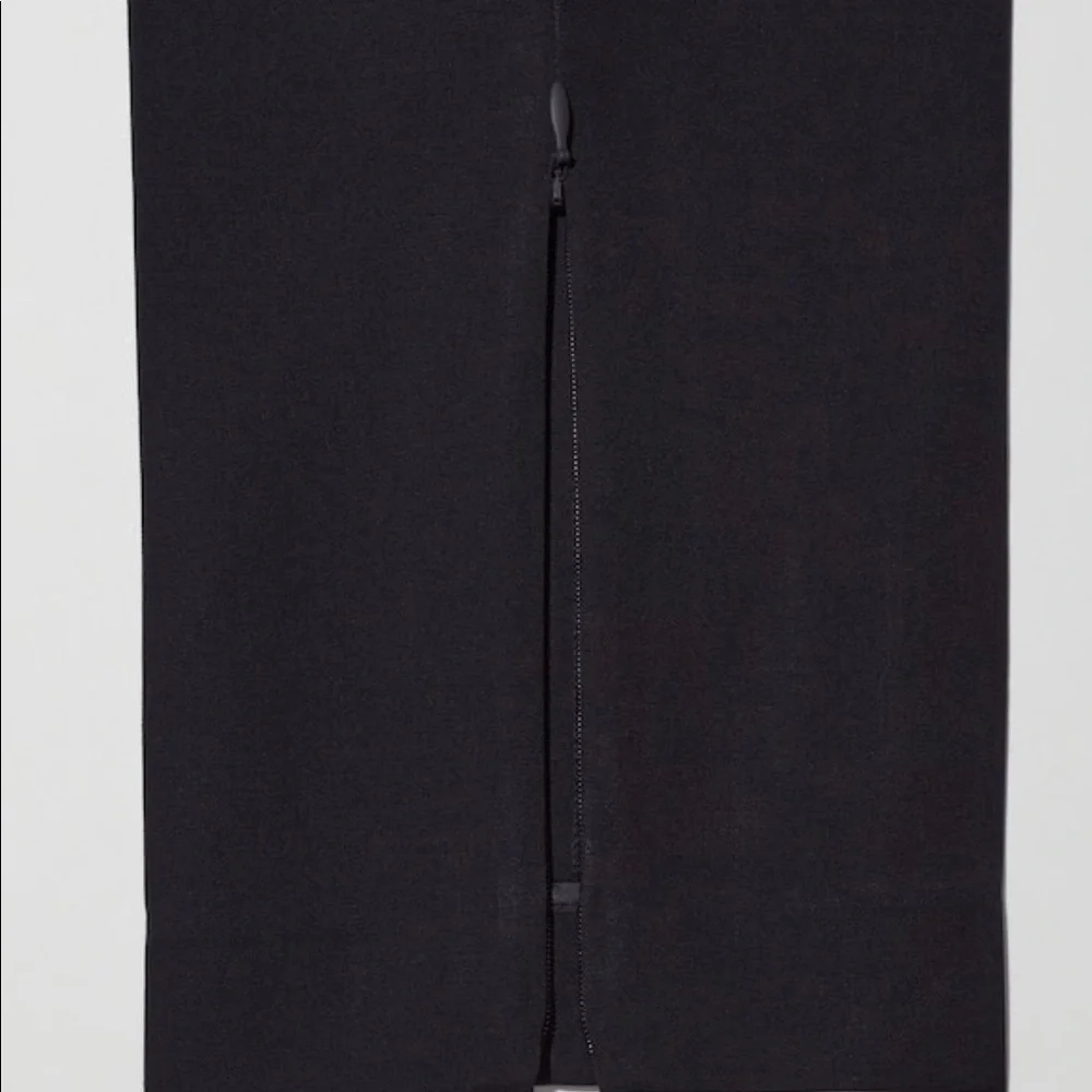 UNIQLO WOMEN +J WOOL SLIM PANTS BLACK - Picture 2 of 6